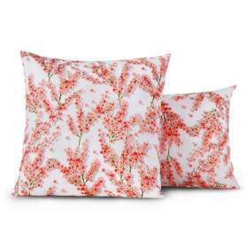 Taie d'oreiller Délicatesse BlanClarence®, Couleur : Rose, Dimension : 65 x 65 cm, par l’Homme Moderne.