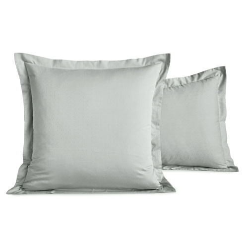 Taie d'oreiller Perles de satin BlanClarence®