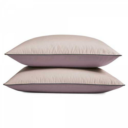 Taie d'oreiller Ange Bicolore BlanClarence®