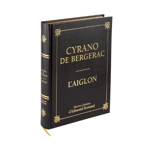 Cyrano de Bergerac et L'Aiglon d'E. Rostand - Édition Prestige en cuir