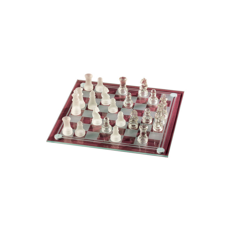 L'offre du mois : Le jeu d'échecs en verre