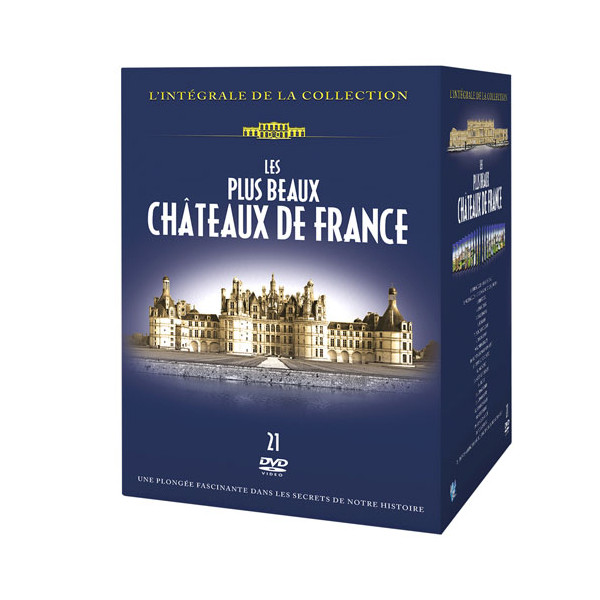 Le coffret DVD Les plus beaux châteaux de France