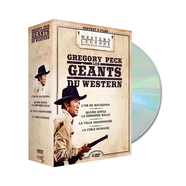 Coffret DVD Gregory Peck et les géants du western