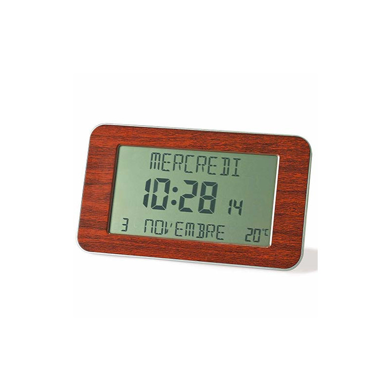 Horloge-calendrier radio-pilotée