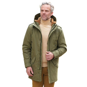 Parka Ripstop, Couleur : Kaki, Tour de poitrine : 2XL (112/116), par l’Homme Moderne.