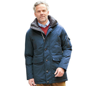 Parka multipoche, Tour de poitrine : XL (112/116), Couleur : Bleu, par l’Homme Moderne.