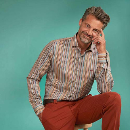 Chemise rayures Toffee