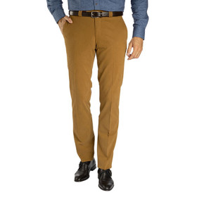Pantalon chino city, Taille : 48, Couleur : Tabac, par l’Homme Moderne.