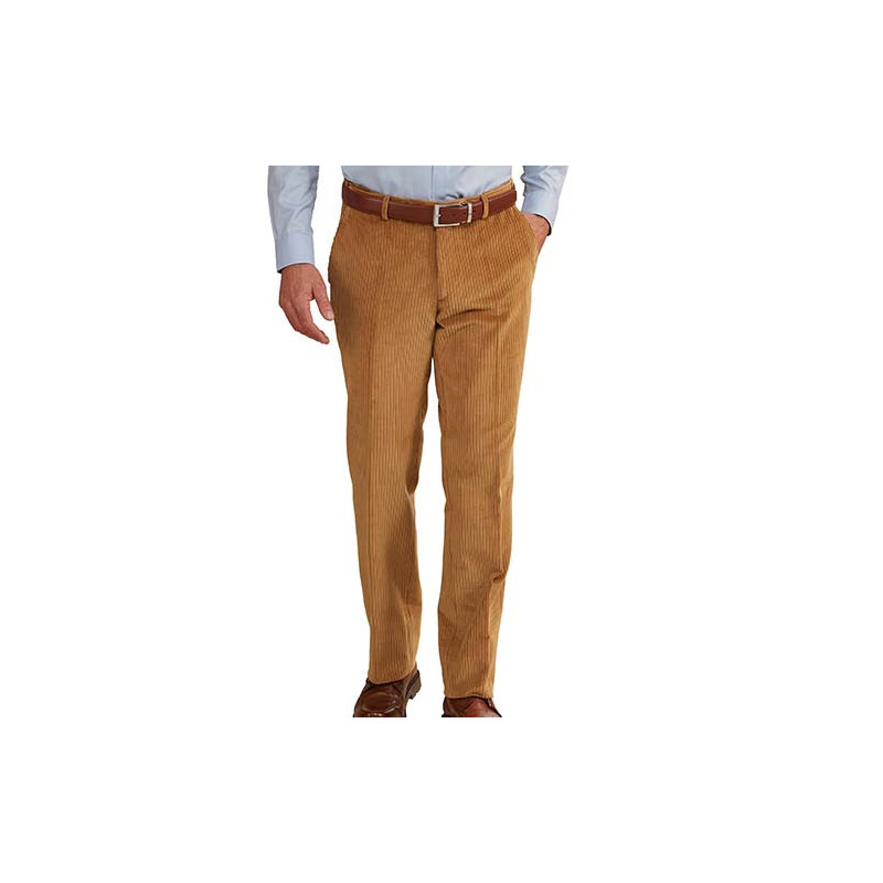Pantalon velours stretch confort