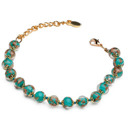 Le bracelet Murano émeraude