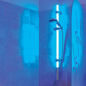 Barre de douche à LEDs