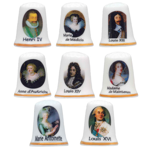 Les huit dés rois de France