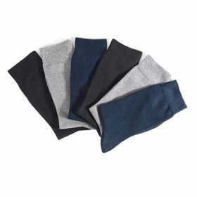 Chaussettes - les 6 paires, Pointure : 39/42, Couleur : Gris/Marine/Noir, par l’Homme Moderne.