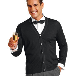 Gilet Mérinos  «Soir d’Élégance»