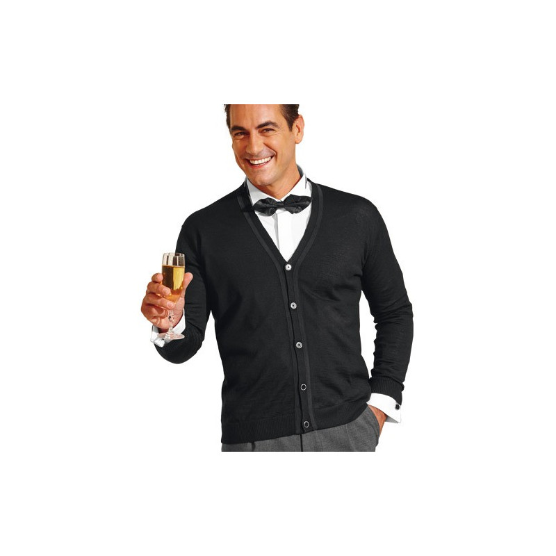 Gilet Mérinos  «Soir d’Élégance»