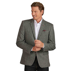 Blazer laine chevrons