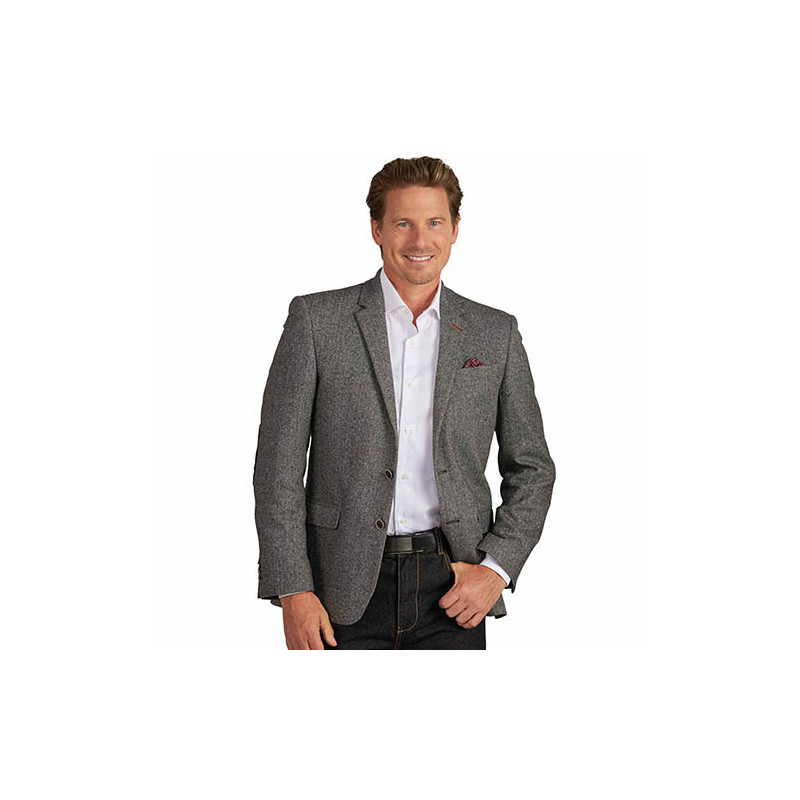 Blazer laine chevrons