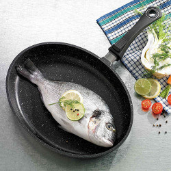 Poêle-gril à poisson