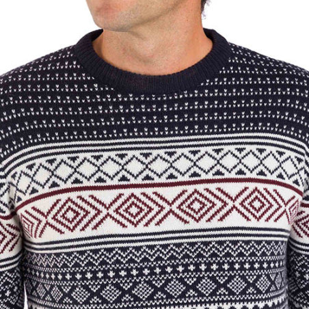 Pull jacquard «Noël arctic»