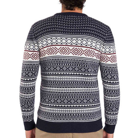 Pull jacquard «Noël arctic»