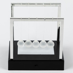 Pendule de Newton lumineux
