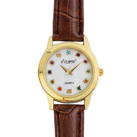 Montre pierres fines et précieuse