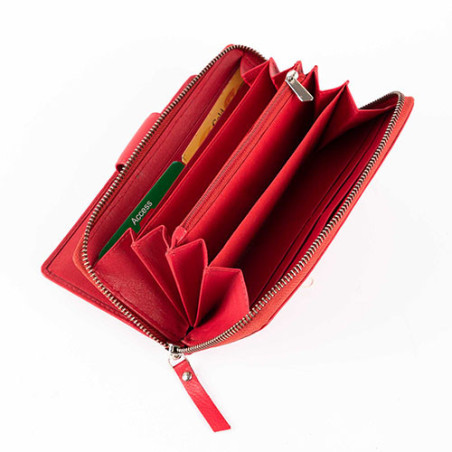 Compagnon cuir lady-rubis