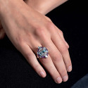 Bague pierres fines Azurella