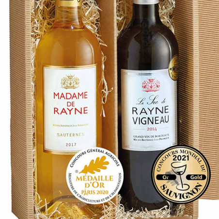 Coffret vins Rayne Vigneau