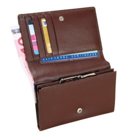 Porte-monnaie cuir organiseur, par l’Homme Moderne.