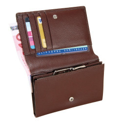 Porte-monnaie cuir organiseur