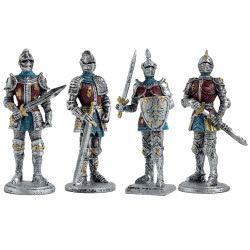 Les quatre Chevaliers en armure