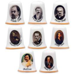 Les huit dés Écrivains français