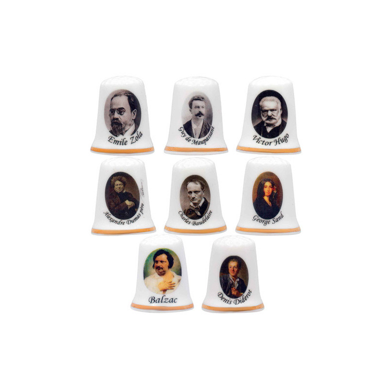 Les huit dés Écrivains français