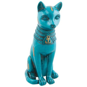 La figurine chat égyptien, par l’Homme Moderne.