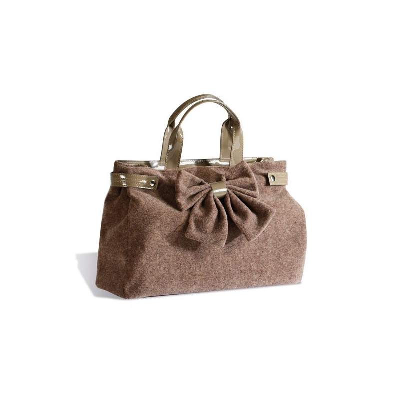 Sac nœud en feutrine