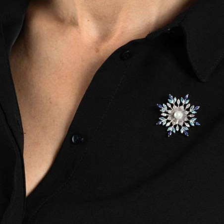 La broche flocon de neige