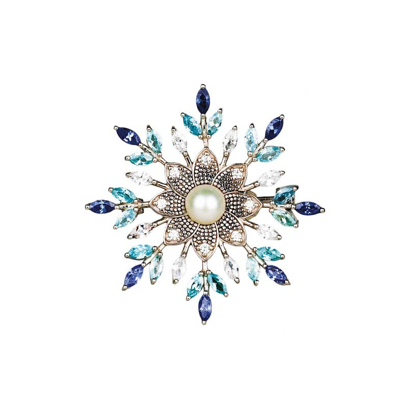 La broche flocon de neige