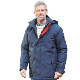 Parka thermique Armoric, Tour de poitrine : 4XL (136/140), Couleur : Bleu, par l’Homme Moderne.