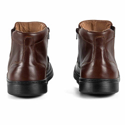 Boots cuir maxi-confort