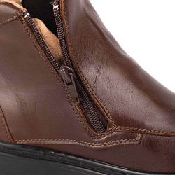 Boots cuir maxi-confort