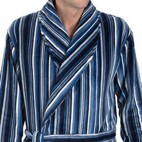 Robe de chambre rayée (4)