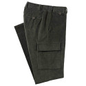 Pantalon cargo velours