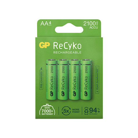 Piles R6 rechargeables - les 4 (2)