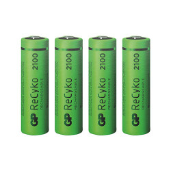 Piles R6 rechargeables - les 4