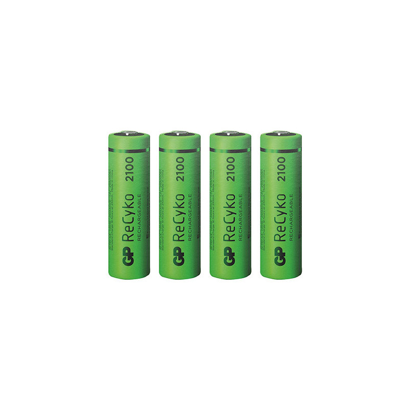 Piles R6 rechargeables - les 4