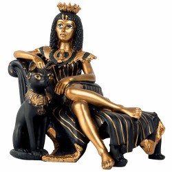 Cléopâtre et son chat