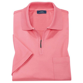 Polo fil d'Ecosse prestige, Tour de poitrine : 2XL (120/124), Couleur : Rose, par l’Homme Moderne.