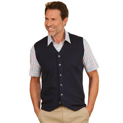 Gilet Mérinos bergame