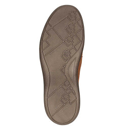 Mocassins cuir tressé confort